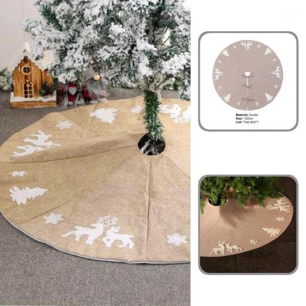 christmas decorations practical great 3d embroidered snowflake tree skirt acrylic fiber carpet anti-fade for party
christmas decorations practical great 3d embroidered snowflake tree skirt acrylic fiber carpet anti-fade for party
