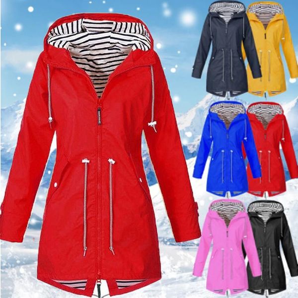 women's trench coats spring autumn jacket hooded casual waterproof windproof outdoor hiking clothes lightweight oversize female coat, Tan;black
women's trench coats spring autumn jacket hooded casual waterproof windproof outdoor hiking clothes lightweight oversize female coat, Tan;black