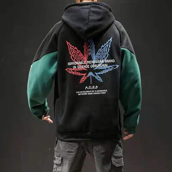 men's hoodies & sweatshirts autumn and winter long hooded sweater, printed fleece cotton pullover, plus size striped pullover, Black
men's hoodies & sweatshirts autumn and winter long hooded sweater, printed fleece cotton pullover, plus size striped pullover, Black