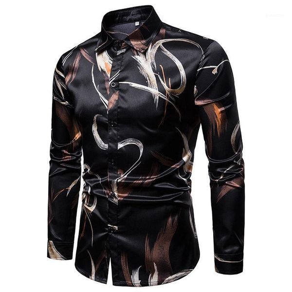 men's casual shirts hawaiian shirt men floral long sleeve mens dress slim fit fashion blouse1, White;black
men's casual shirts hawaiian shirt men floral long sleeve mens dress slim fit fashion blouse1, White;black