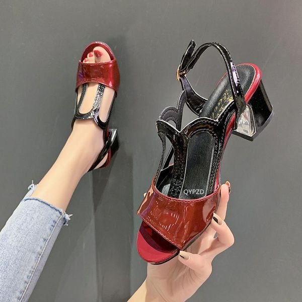 sandals 2021 women peep toe sandals,summer heels,square mid heel,ankle buckle,hollow out shoes,korean style,female footware,wine-red, Black
sandals 2021 women peep toe sandals,summer heels,square mid heel,ankle buckle,hollow out shoes,korean style,female footware,wine-red, Black