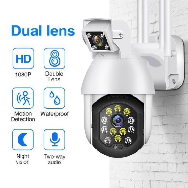 dual lens security wifi ip camera cctv motion detection cam wireless outdoor waterproof ptz ir cameras
dual lens security wifi ip camera cctv motion detection cam wireless outdoor waterproof ptz ir cameras