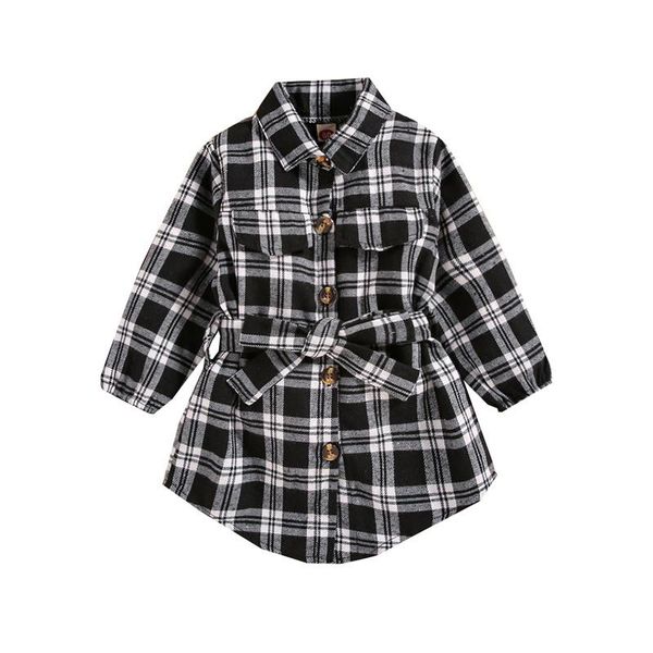 girl's dresses little girls casual long sleeve dress fashion plaid print lapel single-breasted shirt with belt 6months-4years, Red;yellow
girl's dresses little girls casual long sleeve dress fashion plaid print lapel single-breasted shirt with belt 6months-4years, Red;yellow