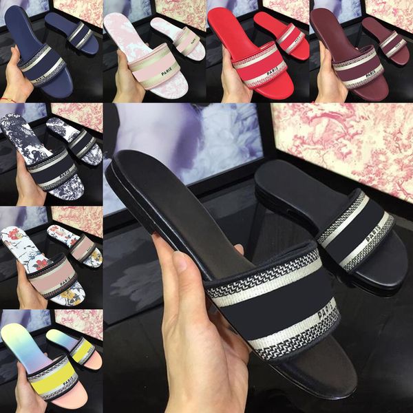 2021 women sandals slippers summer beach indoor flat shoes designer classic woman sandal shoe with box size 35-41, Black
2021 women sandals slippers summer beach indoor flat shoes designer classic woman sandal shoe with box size 35-41, Black