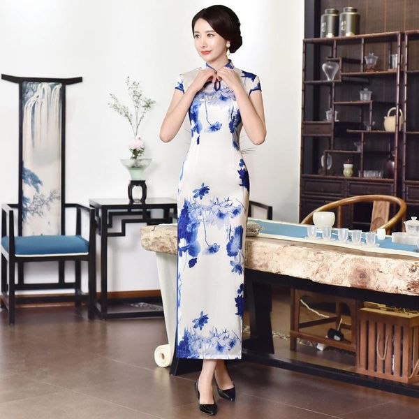 ethnic clothing 2021 fashion long cheongsam chinese style mandarin collar dress womens summer rayon qipao slim party dresses vestido s of xx, Red
ethnic clothing 2021 fashion long cheongsam chinese style mandarin collar dress womens summer rayon qipao slim party dresses vestido s of xx, Red