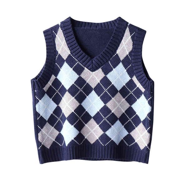 women's tanks & camis plaid v-neck knitted tank summer female preppy style vest sleeveless woman clothes crop women roup, White
women's tanks & camis plaid v-neck knitted tank summer female preppy style vest sleeveless woman clothes crop women roup, White
