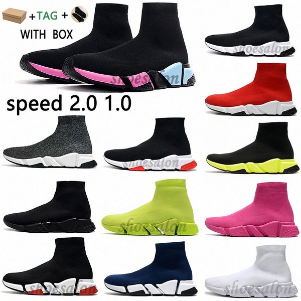 2021 mens sock casual shoes platform womens women sneakers speed runner trainer 1 2.0 triple black white classic with lace jogging walking o
2021 mens sock casual shoes platform womens women sneakers speed runner trainer 1 2.0 triple black white classic with lace jogging walking o