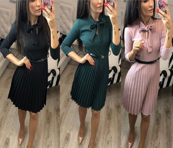 charming dresses 2021 spring mid long style, slim fit, tie and lead, 3 / 4 sleeve , belt free, Black;gray
charming dresses 2021 spring mid long style, slim fit, tie and lead, 3 / 4 sleeve , belt free, Black;gray