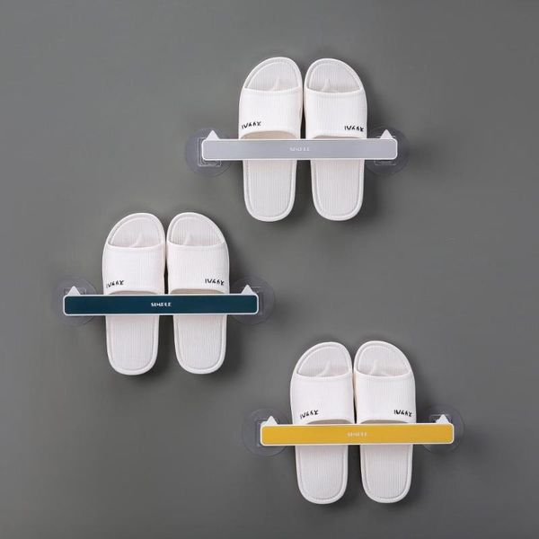 1pc wall mounted shoes rack shoe hanging holder organizer slippers storage drainer home shelves clothing & wardrobe
1pc wall mounted shoes rack shoe hanging holder organizer slippers storage drainer home shelves clothing & wardrobe