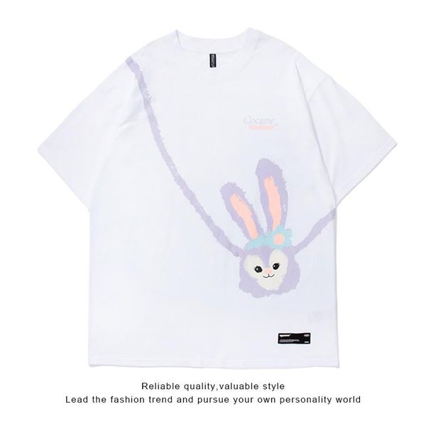 men's t shirt short sleeve kawaii clothes print 2021 summer couples oversized hip-hop cotton harajuku hoodies & sweatshirts, Black
men's t shirt short sleeve kawaii clothes print 2021 summer couples oversized hip-hop cotton harajuku hoodies & sweatshirts, Black