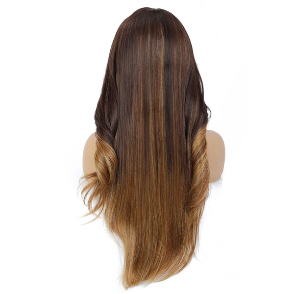 costume accessories ombre brown synthetic wigs 26 inch long wavy hair for black white women heat resistant fiber party daily l-part machine, Silver
costume accessories ombre brown synthetic wigs 26 inch long wavy hair for black white women heat resistant fiber party daily l-part machine, Silver