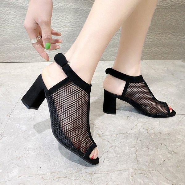 dress shoes summer peep toe sandals heels single women in europe and america spring gauze mujer 569, Black
dress shoes summer peep toe sandals heels single women in europe and america spring gauze mujer 569, Black