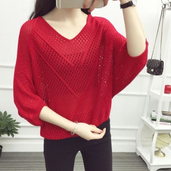 women's sweaters batwing summer plus size sweater knitted with hollow neckline turned out pullover pullovers for women kumk, White;black
women's sweaters batwing summer plus size sweater knitted with hollow neckline turned out pullover pullovers for women kumk, White;black