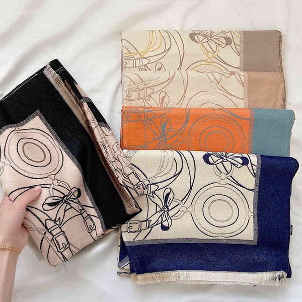shawl summer french office air conditioning room large south korea autumn and winter long double-sided bib imitation cashmere women's s, Blue;gray
shawl summer french office air conditioning room large south korea autumn and winter long double-sided bib imitation cashmere women's s, Blue;gray
