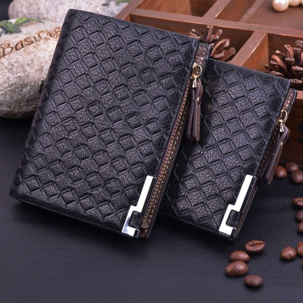 the wallet taobao men's korean fashion wallet personalized short leather wallet bag, Black
the wallet taobao men's korean fashion wallet personalized short leather wallet bag, Black