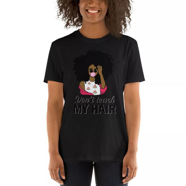 don't touch my hair cool african girl afro american melanin juneteenth shirt, White;black
don't touch my hair cool african girl afro american melanin juneteenth shirt, White;black