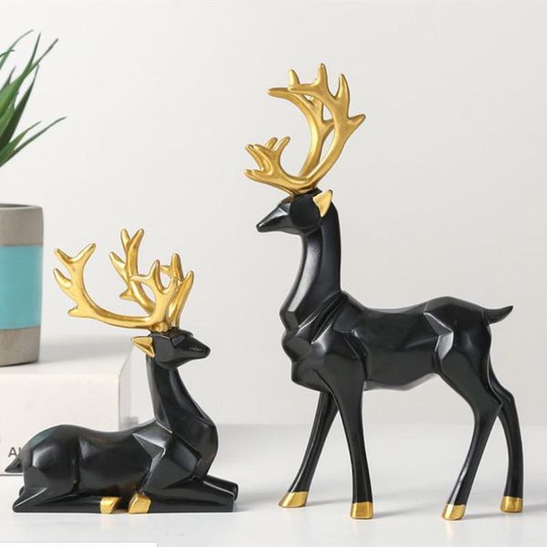 decorative objects & figurines christmas reindeer nordic style small resin sitting standing deer statues for home office décor
decorative objects & figurines christmas reindeer nordic style small resin sitting standing deer statues for home office décor
