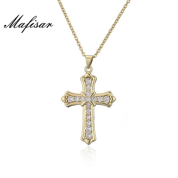 pendant necklaces mafisar brand classic design cross necklace for women men gold color + cubic zircon christian jewelry wholesale, Silver
pendant necklaces mafisar brand classic design cross necklace for women men gold color + cubic zircon christian jewelry wholesale, Silver