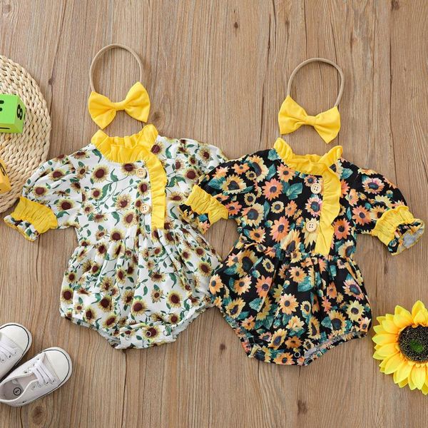 baby girls romper summer infant born short sleeve sunflower print one-pieces jumpsuit headband outfit bodysuit rompers, Blue
baby girls romper summer infant born short sleeve sunflower print one-pieces jumpsuit headband outfit bodysuit rompers, Blue