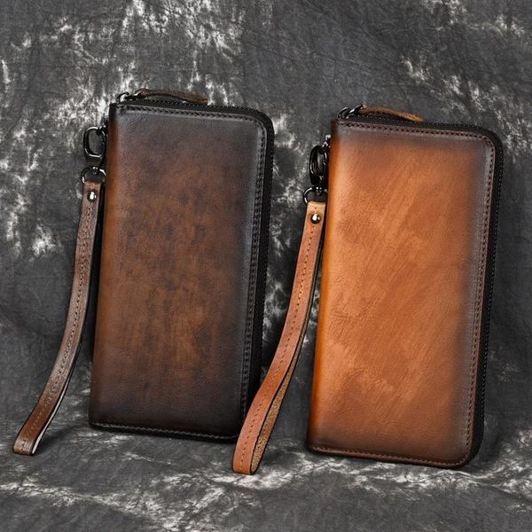 wallets business men retro european and american leather hand-colored multi-card bit clutch casual man purse, Red;black
wallets business men retro european and american leather hand-colored multi-card bit clutch casual man purse, Red;black