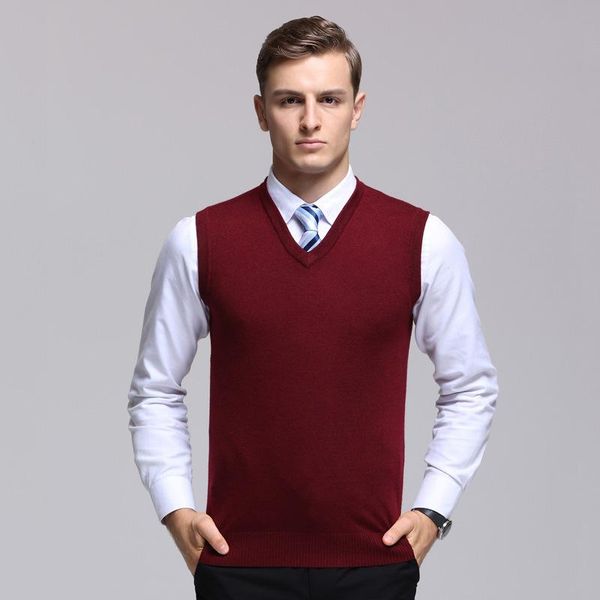 men's vests stowaulb 2021 brand woolen vest base sleeveless for male v-neck sweater, Black;white
men's vests stowaulb 2021 brand woolen vest base sleeveless for male v-neck sweater, Black;white
