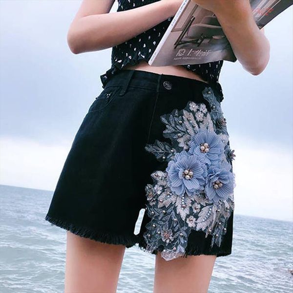 summer fashion high waist womens jeans wide leg tassel embroidery flower red black blue denim shorts plus zie kz242
summer fashion high waist womens jeans wide leg tassel embroidery flower red black blue denim shorts plus zie kz242