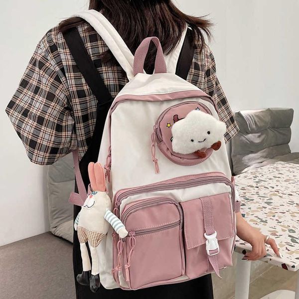 backpack multi-pocket dwaterproof water nylon beautiful female women travel bag kawaii student bookbag girls
backpack multi-pocket dwaterproof water nylon beautiful female women travel bag kawaii student bookbag girls