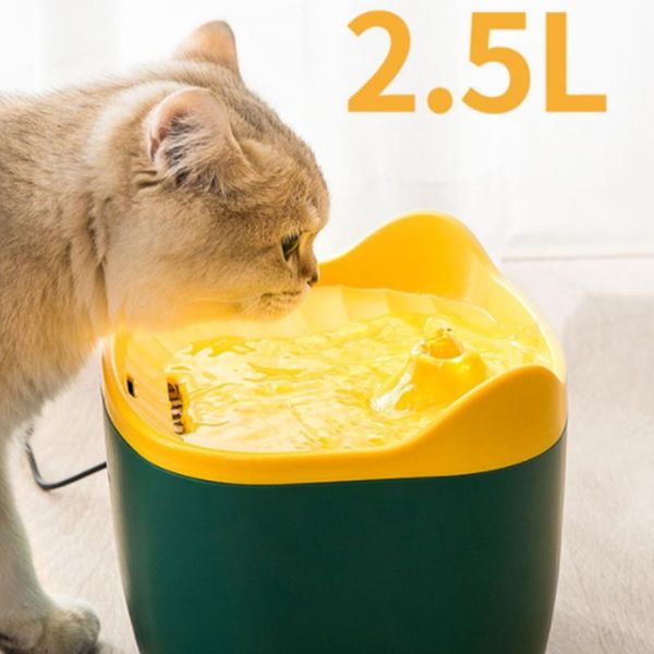 cat bowls & feeders 2.5l usb charger automatic water fountain pet dog drinking bowl cats dispenser feeder filter device
cat bowls & feeders 2.5l usb charger automatic water fountain pet dog drinking bowl cats dispenser feeder filter device