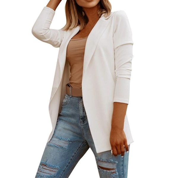 women's suits & blazers autumn ladies small leisure blazer women slim solid suit jacket, White;black
women's suits & blazers autumn ladies small leisure blazer women slim solid suit jacket, White;black