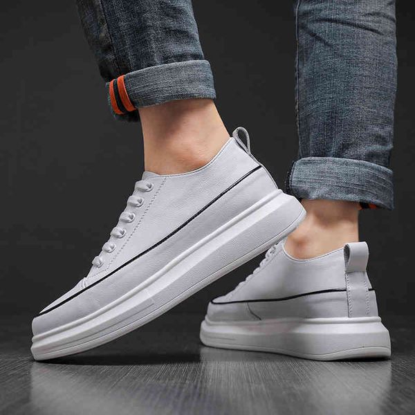 dress shoes breathable white mens sneakers lace-up lightweight walking spring casual male genuine leather man footwear ihpv, Black
dress shoes breathable white mens sneakers lace-up lightweight walking spring casual male genuine leather man footwear ihpv, Black