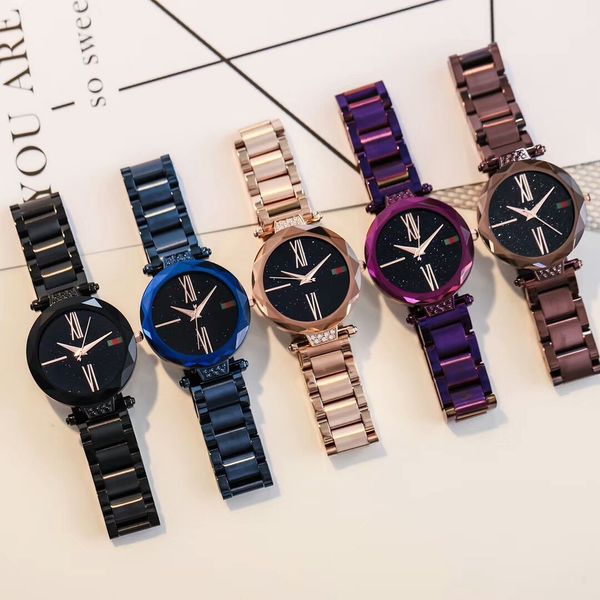 watch luxury high grade waterproof star female student korean fashion, Slivery;brown
watch luxury high grade waterproof star female student korean fashion, Slivery;brown