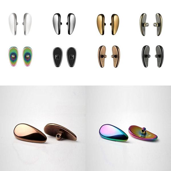 sunglasses frames eyeglass pads nanoceramic screw clamp nose non-slip heightened beautiful white black green accessories, Silver
sunglasses frames eyeglass pads nanoceramic screw clamp nose non-slip heightened beautiful white black green accessories, Silver