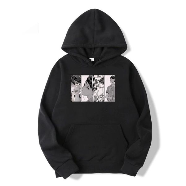 men's hoodies & sweatshirts 2021 autumn winter mens fleece thick haikyuu shoyo volleyball anime hoodie cool pullovers breathable clothe, Black
men's hoodies & sweatshirts 2021 autumn winter mens fleece thick haikyuu shoyo volleyball anime hoodie cool pullovers breathable clothe, Black