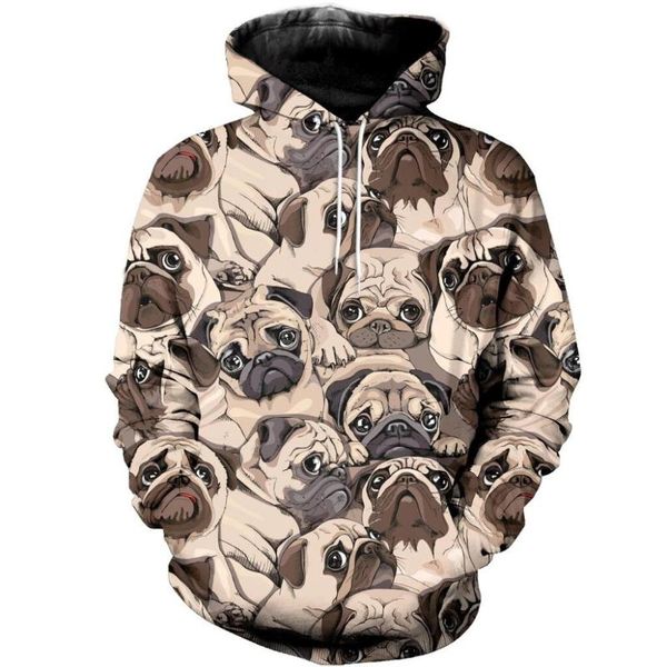 men's hoodies & sweatshirts drop fashion mens 3d printed animal cartoon pug zipper harajuku streetwear sudadera hombre casual sweatshir, Black
men's hoodies & sweatshirts drop fashion mens 3d printed animal cartoon pug zipper harajuku streetwear sudadera hombre casual sweatshir, Black