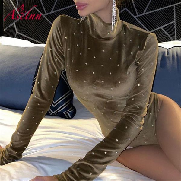 women's jumpsuits & rompers aselnn women dot print bodysuit turtleneck long sleeve pleuche autumn winter ladies streetwear jumpsuit, Black;white
women's jumpsuits & rompers aselnn women dot print bodysuit turtleneck long sleeve pleuche autumn winter ladies streetwear jumpsuit, Black;white