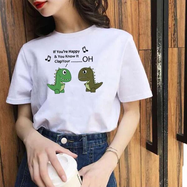 women's t-shirt funny animal print t shirt women summer short sleeve tee femme casual harajuku camiseta mujer, White
women's t-shirt funny animal print t shirt women summer short sleeve tee femme casual harajuku camiseta mujer, White