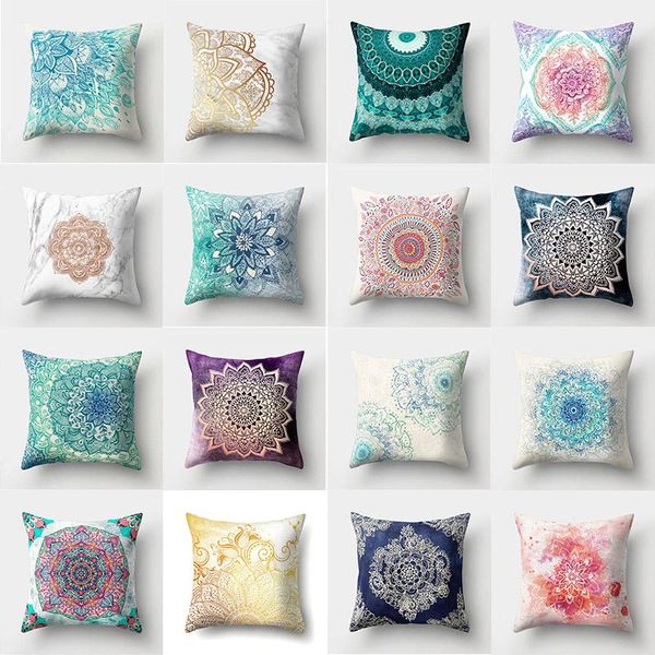 cushion/decorative pillow blue mandala pattern polyester case 45 * 45cm print upholstery sofa car
cushion/decorative pillow blue mandala pattern polyester case 45 * 45cm print upholstery sofa car