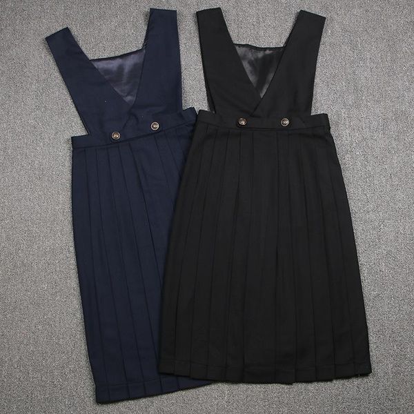 clothing sets women japanese sleeveless cute pinafore dress girl strap brace pleated jk high school class uniform student cloths, White
clothing sets women japanese sleeveless cute pinafore dress girl strap brace pleated jk high school class uniform student cloths, White