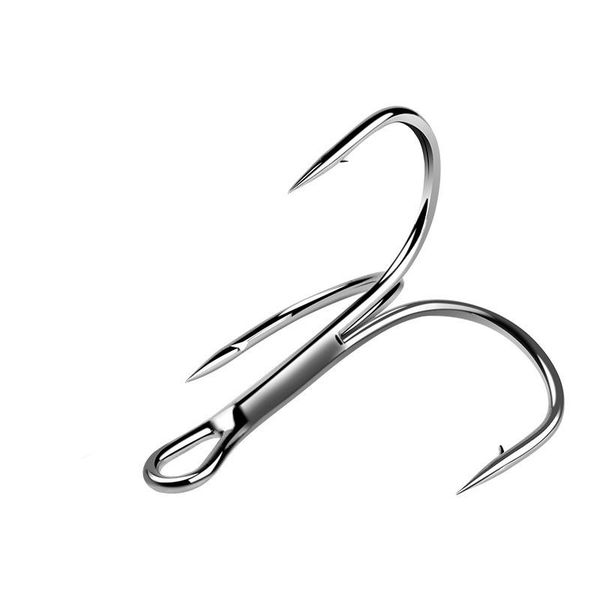 fishing hooks 20pcs carbon steel hook silver high treble overturned tackle round bend for bass yuyu
fishing hooks 20pcs carbon steel hook silver high treble overturned tackle round bend for bass yuyu