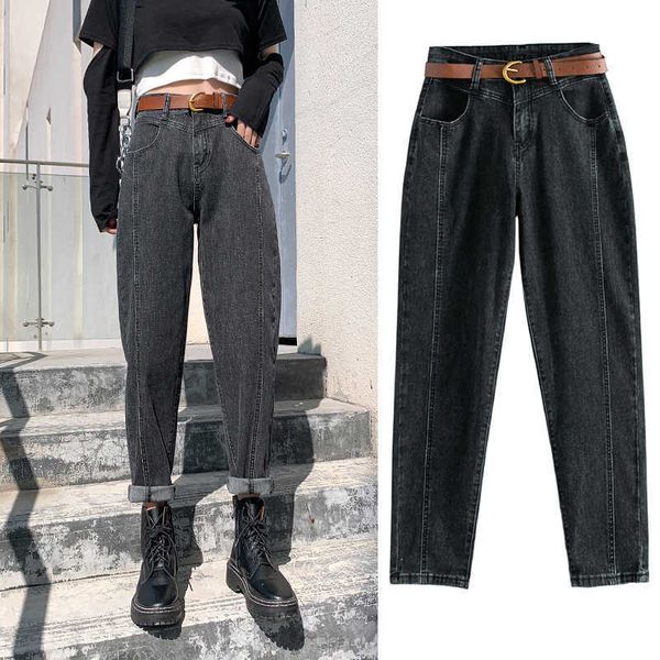 zhisilao straight harem jean with belt streetwear high waist denim pants stretch retro boyfriend plus size 210927, Blue
zhisilao straight harem jean with belt streetwear high waist denim pants stretch retro boyfriend plus size 210927, Blue