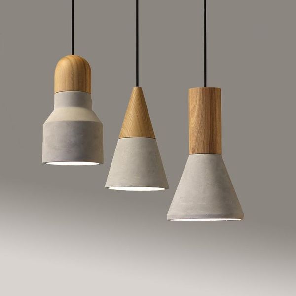 pendant lamps retro loft industrial single head droplight design art studio wood concrete lights hanging with cement shade grey
pendant lamps retro loft industrial single head droplight design art studio wood concrete lights hanging with cement shade grey