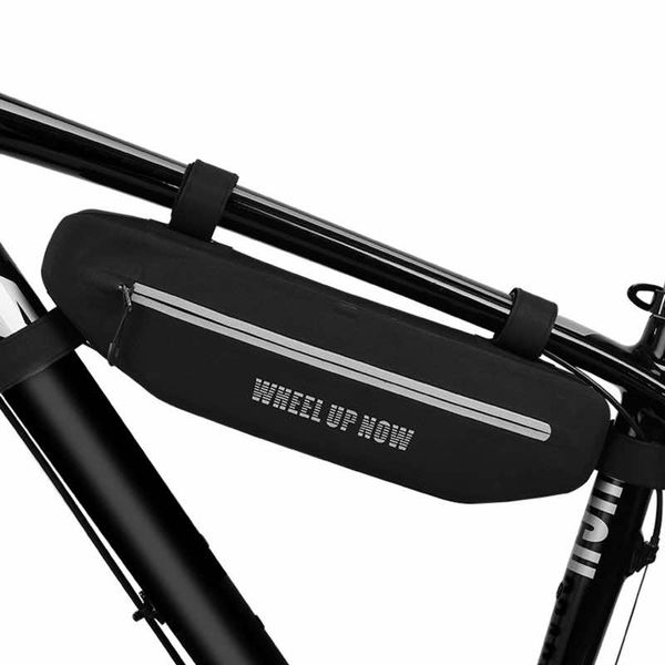 Bike Frame Bag Universal MTB Road Under Top Tube Cycle Pack for Daily Cycling Stuff Storage CB04, Black
Bike Frame Bag Universal MTB Road Under Top Tube Cycle Pack for Daily Cycling Stuff Storage CB04, Black