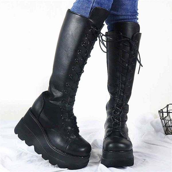 boots brand large sizes 43 platform wedge high heels stylish trendy cool atuumn winter motorcycles shoes women footwear ae35, Black
boots brand large sizes 43 platform wedge high heels stylish trendy cool atuumn winter motorcycles shoes women footwear ae35, Black