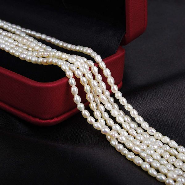 2.8-3.2mm bead necklace meter shaped natural fresh water pearl semi finished material diy accessories fashion trend, Silver
2.8-3.2mm bead necklace meter shaped natural fresh water pearl semi finished material diy accessories fashion trend, Silver