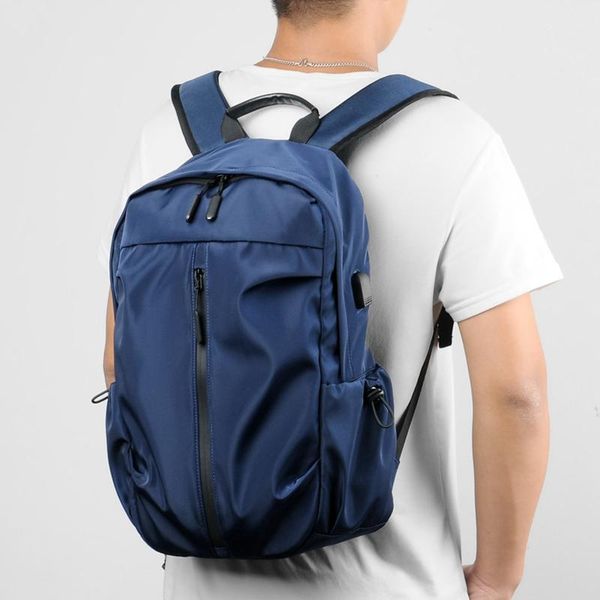 backpack men's waterproof usb rechargeable boys school notebook travel outdoor large capacity bag 2021
backpack men's waterproof usb rechargeable boys school notebook travel outdoor large capacity bag 2021