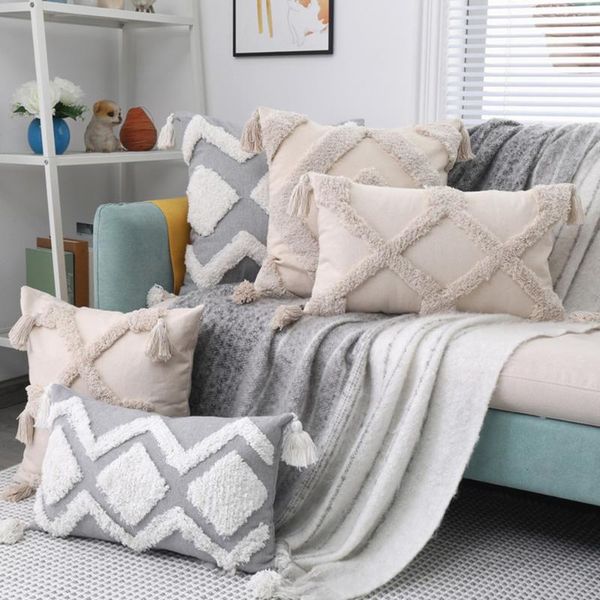 cushion/decorative pillow wool tufted hand made tassel geometric cushion cover morocco bohemian nordic style living room sofa decorative
cushion/decorative pillow wool tufted hand made tassel geometric cushion cover morocco bohemian nordic style living room sofa decorative