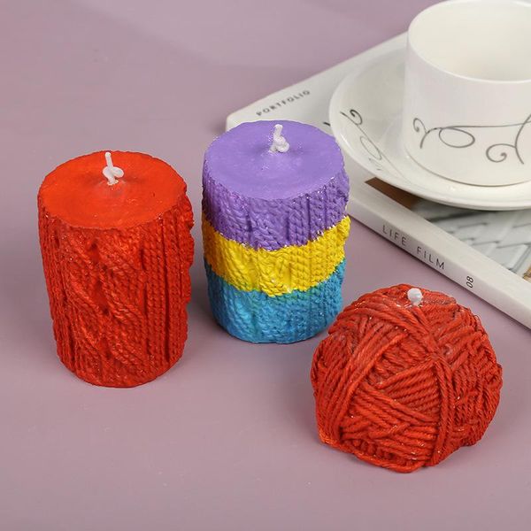 wool columnar silicone candle mould diy scented ball semicircular shape mold craft tools
wool columnar silicone candle mould diy scented ball semicircular shape mold craft tools