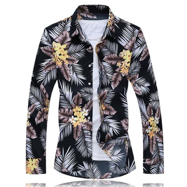 men's casual shirts 2021 autumn spring clothes chinese flower shirt long sleeves blouse big size 6xl 7xl print beach for man, White;black
men's casual shirts 2021 autumn spring clothes chinese flower shirt long sleeves blouse big size 6xl 7xl print beach for man, White;black