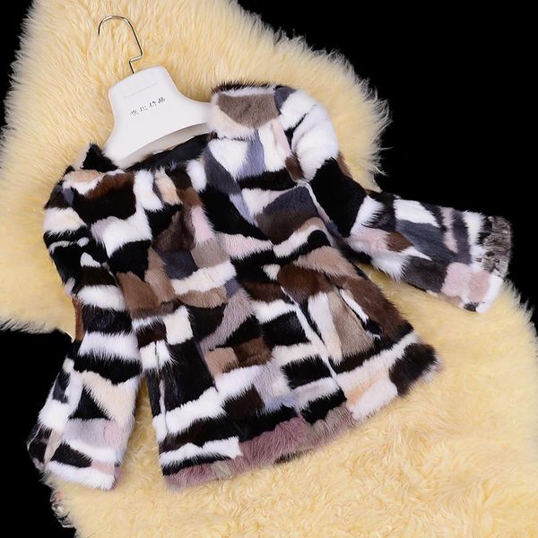 women's fur & faux real natural genuine mink coat women colorful fashion jacket ladies outwear over custom any size, Black
women's fur & faux real natural genuine mink coat women colorful fashion jacket ladies outwear over custom any size, Black