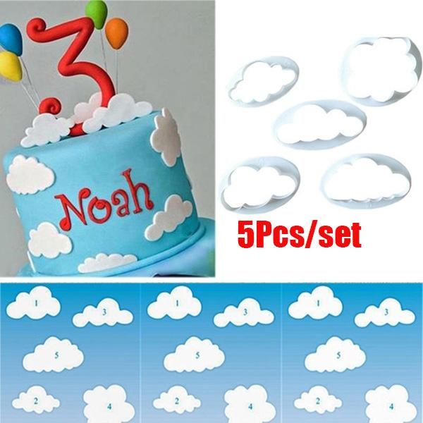 5pcs/set fondant cutter cloud plastic cake/cookie/buscuit cutter fondant mold cake decorating tools sugar craft
5pcs/set fondant cutter cloud plastic cake/cookie/buscuit cutter fondant mold cake decorating tools sugar craft